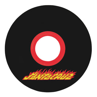 OJ Skateboard Wheels 55mm Flame Dot Mini Super Juice 78A Santa Cruz Black