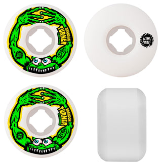 Slime Balls Skateboard Wheels 52mm Brandon Turner Guest Chubbies 97A White