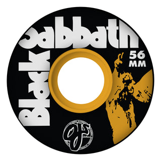 OJ Skateboard Wheels 56mm Black Sabbath Vol 4 Keyframe 78A Black