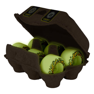 Slime Balls Skateboard Wheels 45mm OG Eggs Mini Chubbies 99A Glow in the Dark