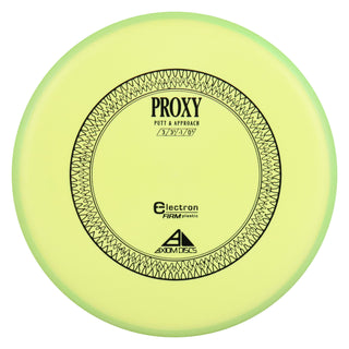 Axiom Disc Golf Electron Firm Proxy Putter 3/3/-1/0.5 Lime/Green 174 grams