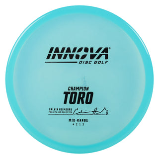 Innova Disc Golf Champion Toro Midrange Disc 4/2/1/3 Blue/Black 173 grams
