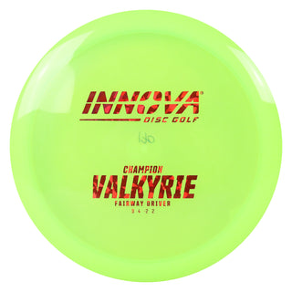 Innova Disc Golf Champion Valkyrie Fairway Driver 9/4/-2/2 DayGlo/Red Shatter 170 grams