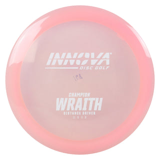 Innova Disc Golf Champion Wraith Distance Driver 11/5/-1/3 Light Pink/White 168 grams