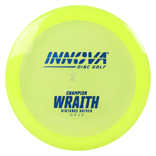 Innova Disc Golf Champion Wraith Distance Driver 11/5/-1/3 DayGlo/Blue 167 grams