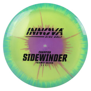 Innova Disc Golf Champion I-Dye Sidewinder Fairway Driver 9/5/-3/1 Purple Green/Black 173 grams