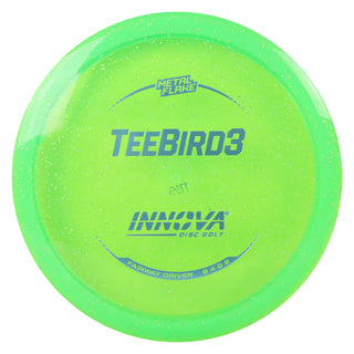 Innova Disc Golf Champion Metal Flake Teebird3 Fairway Driver 8/4/0/2 Green/Slate 173 grams