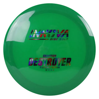 Innova Disc Golf Champion Destroyer Distance Driver 12/5/-1/3 Dark Green/Jellybean 173 grams