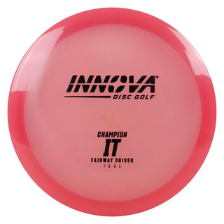 Innova Disc Golf Champion IT Fairway Driver 7/6/-2/1 Red/Black 164 grams