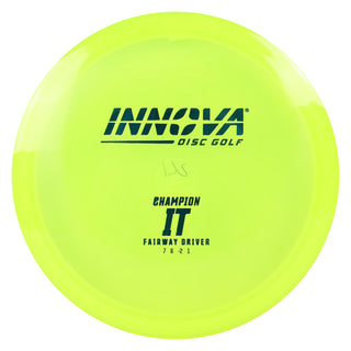 Innova Disc Golf Champion IT Fairway Driver 7/6/-2/1 Yellow/Turquoise 172 grams