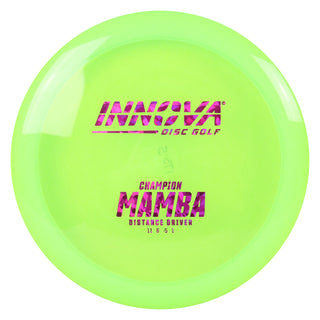 Innova Disc Golf Champion Mamba Distance Driver 11/6/-5/1 Green/Magenta Shatter 173 grams
