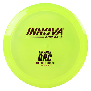 Innova Disc Golf Champion Orc Distance Driver 10/4/-1/3 DayGlo/Red 172 grams