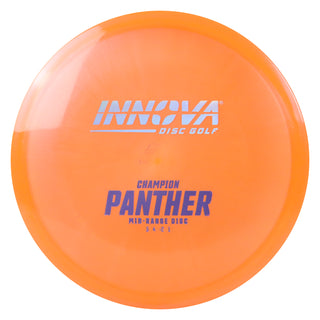 Innova Disc Golf Champion Panther Midrange Disc 5/4/-2/1 Orange/Lavender Holo 173 grams