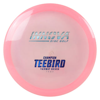Innova Disc Golf Champion Teebird Fairway Driver 7/5/0/2 Pink/Blue Metallic 171 grams