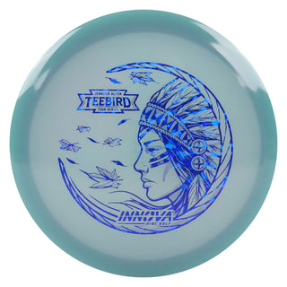 Innova Disc Golf Jennifer AllenÂ Tour Series Proto Glow Champion Teebird 7/5/0/2 Dark Blue/Navy Shatter 173 grams