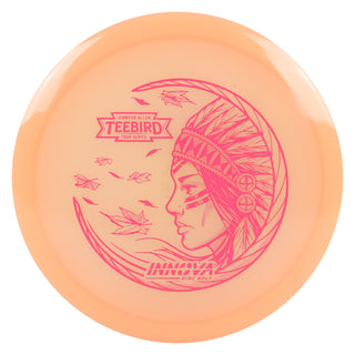 Innova Disc Golf Jennifer AllenÂ Tour Series Proto Glow Champion Teebird 7/5/0/2 Peach/Pink 173 grams