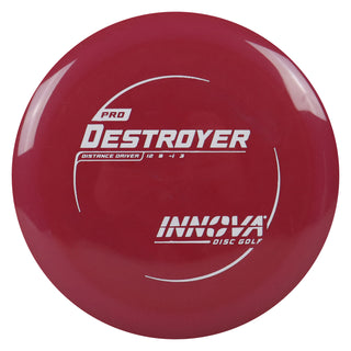 Innova Disc Golf Pro Destroyer Distance Driver 12/5/-1/3 Dark Red/White 170 grams