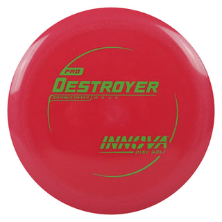 Innova Disc Golf Pro Destroyer Distance Driver 12/5/-1/3 Red/Green 173 grams