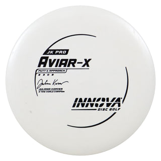 Innova Disc Golf Pro JK Aviar Putting Disc 2/3/0/2 White/Black 175 grams