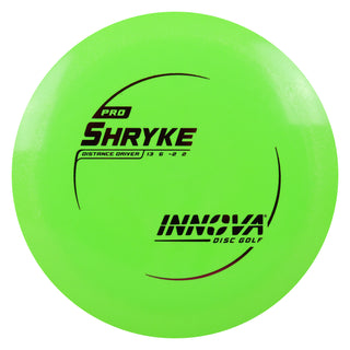 Innova Disc Golf Pro Shryke Distance Driver 13/6/-2/2 Neon Green/Red 162 grams