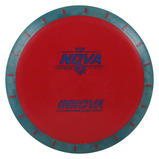 Innova Disc Golf Overmold XT Nova Putting Disc 2/3/0/0 Red Turquoise/Navy 170 grams