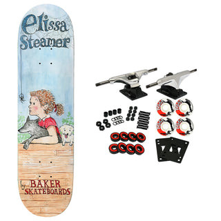 Baker Skateboard Complete Elissa Steamer Web Blue 8.25" x 31.875"