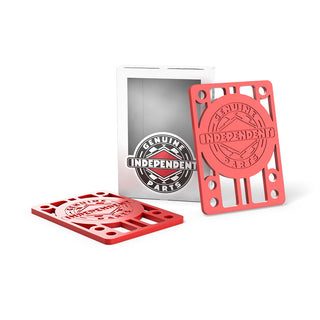 Independent Risers 1/8" Red
