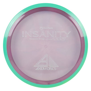 Axiom Disc Golf Proton Insanity Distance Driver 9/5/-2/1.5 Purple/Teal 163 grams