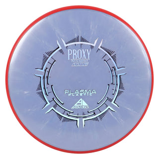Axiom Disc Golf Plasma Proxy Putter 3/3/-1/0.5 Lavender/Red 173 grams