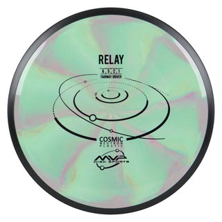 MVP Disc Golf Cosmic Neutron Relay Fairway Driver 6/5/-2/1 Mint Pink 164 grams