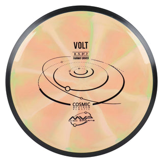 MVP Disc Golf Cosmic Neutron Volt Fairway Driver 8/5/-0.5/2 Peach Green 173 grams