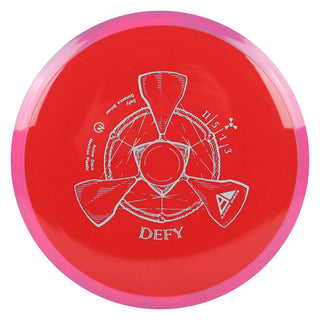 Axiom Disc Golf Neutron Defy Distance Driver 11/5/-1/3 Red/Purple Pink 167 grams