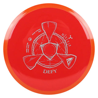 Axiom Disc Golf Neutron Defy Distance Driver 11/5/-1/3 Red/Orange 168 grams