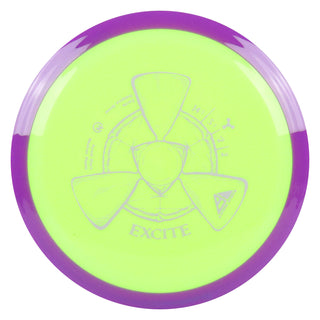 Axiom Disc Golf Neutron Excite Distance Driver 14.5/5.5/-2/2 DayGlo/Purple 172 grams