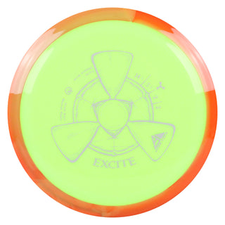 Axiom Disc Golf Neutron Excite Distance Driver 14.5/5.5/-2/2 DayGlo/Orange Blend 172 grams