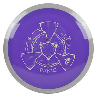 Axiom Disc Golf Neutron Panic Distance Driver 13/4/-0.5/3 Indigo/Grey 173 grams
