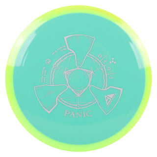 Axiom Disc Golf Neutron Panic Distance Driver 13/4/-0.5/3 Teal/Yellow 168 grams