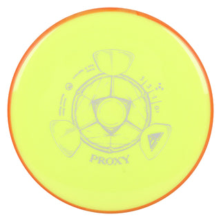 Axiom Disc Golf Neutron Proxy Putter 3/3/-1/0.5 Yellow/Orange 173 grams