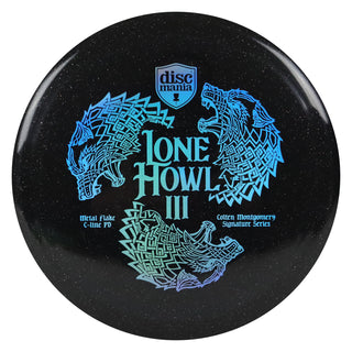 Discmania Disc Golf Lone Howl 3 PD Colten Montgomery Driver Black/Blue Holo 176 grams