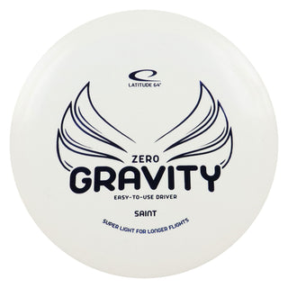 Latitude 64 Disc Golf Zero Gravity Saint Fairway Driver 9/7/-1/2 White/Blue 124 grams