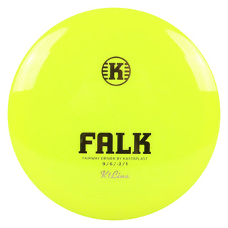Kastaplast Disc Golf K1 Falk Fairway Driver 9/6/-2/1 Yellow/Gold 173 grams