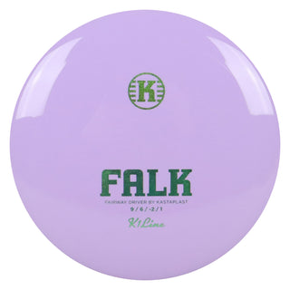 Kastaplast Disc Golf K1 Falk Fairway Driver 9/6/-2/1 Lavender/Green Shimmer 171 grams