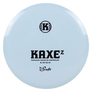 Kastaplast Disc Golf K1 Soft Kaxe Z Midrange 6/5/0/2 Powder Blue/Black 167 grams