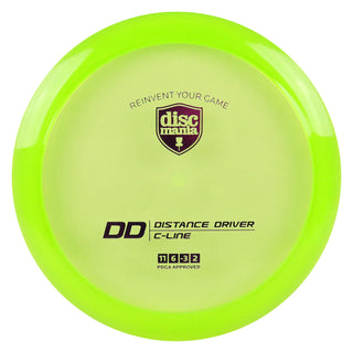 Discmania Disc Golf C-Line DD Distance Driver 11/6/-3/2 Green/Purple 173 grams