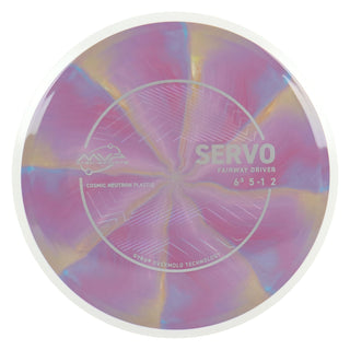 MVP Discs Sports Project Lab Coat Cosmic Neutron Servo Fairway Driver 6.5/5/-1/2 Maroon Gold 163 grams