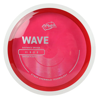 MVP Discs Sports Project Lab Coat Proton Wave Distance Driver 11/5/-2/2 Red 175 grams