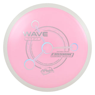 MVP Discs Sports Project Lab Coat Fission Wave Distance Driver 11/5/-2.5/2 Pink 167 grams