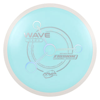 MVP Discs Sports Project Lab Coat Fission Wave Distance Driver 11/5/-2.5/2 Light Blue 162 grams