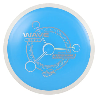 MVP Discs Sports Project Lab Coat Fission Wave Distance Driver 11/5/-2.5/2 Blue 157 grams