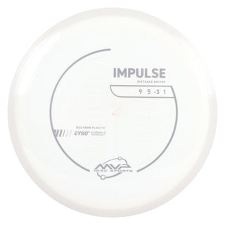 MVP Discs Sports Project Lab Coat Neutron Impulse Distance Driver 9/5/-3/1 White 172 grams